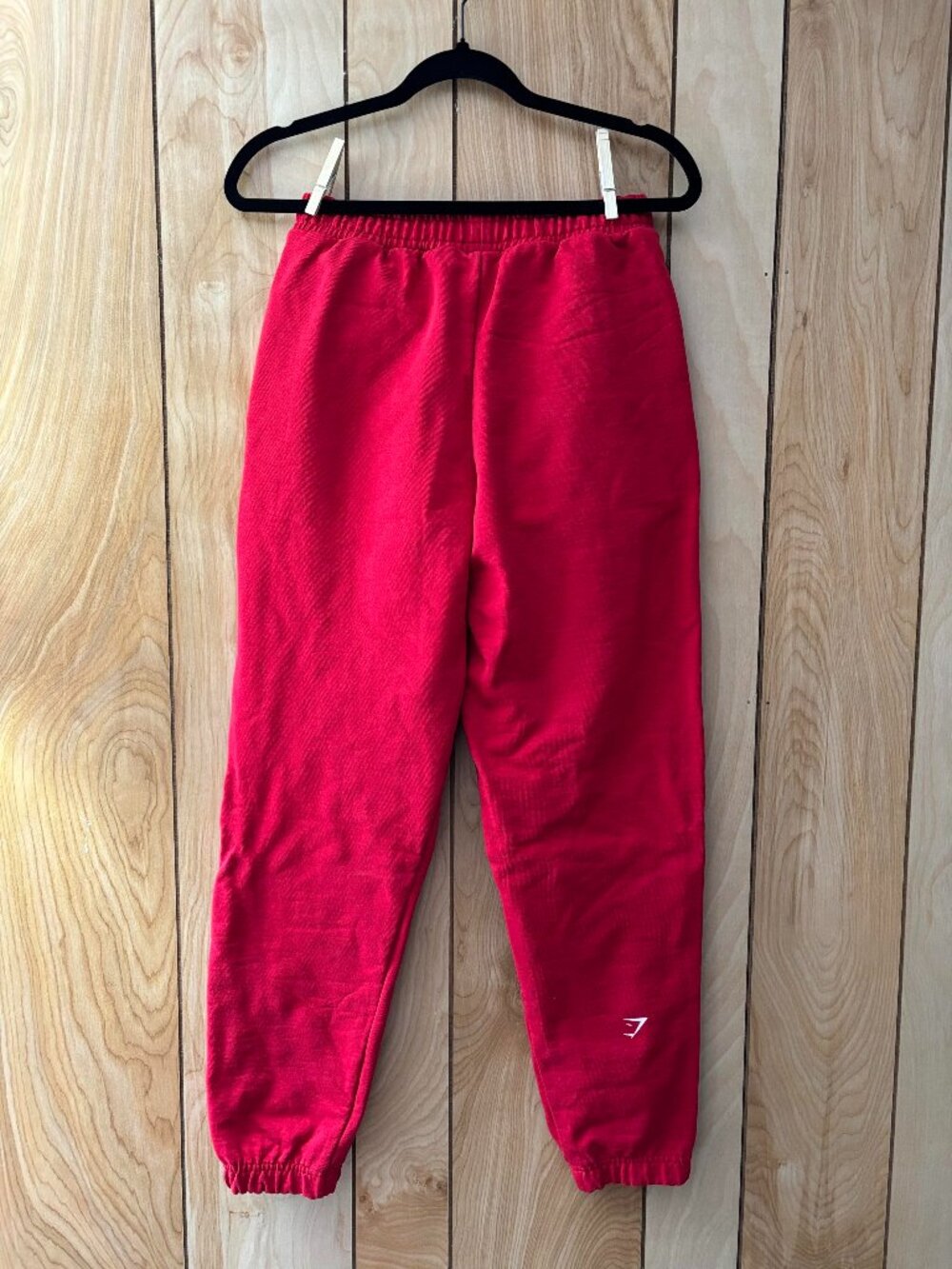 Extra Small XS Womens Red Gymshark Joggers Gym Active Workout - Picture 3 of 6